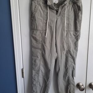 Cargo drawstring pants